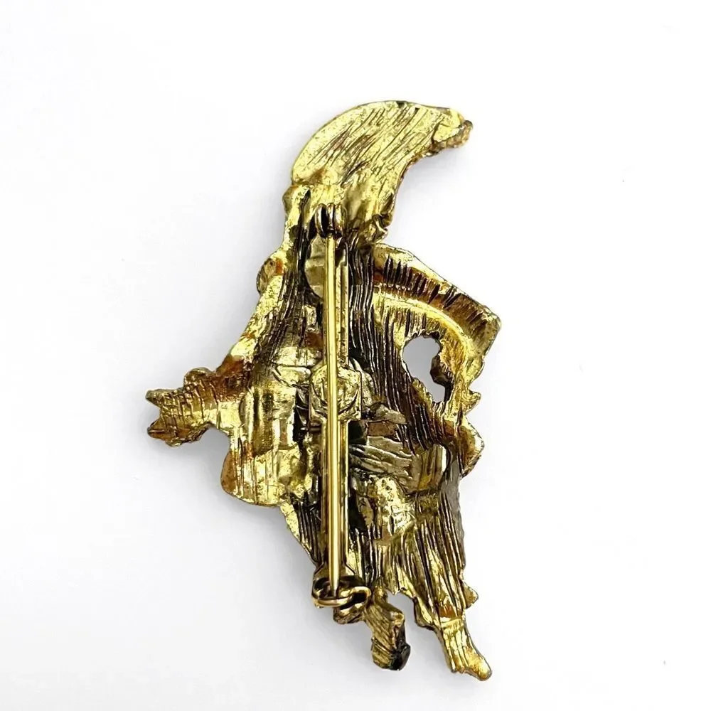 Vintage Santa Clause Brooch